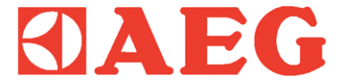 AEG appliance repair logo